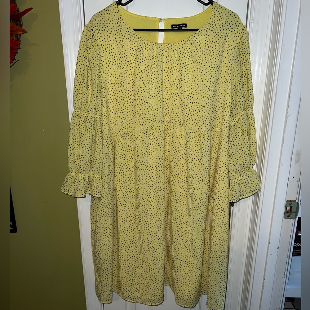 Yellow xxl  Target Who What Wear Dress